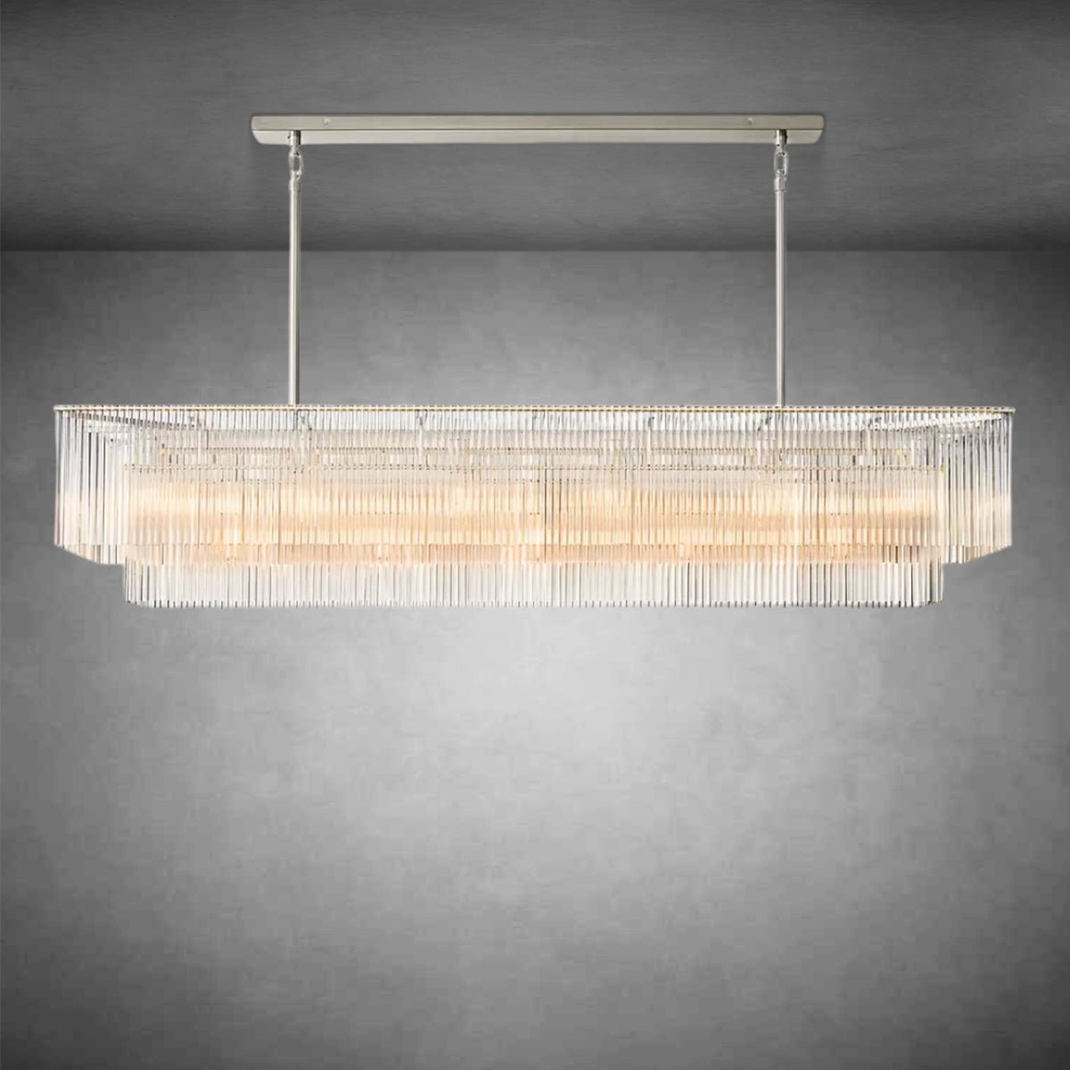 Amadeon Rectangular Chandelier 72" - Camilalamps - CA - Amadeon - RC02