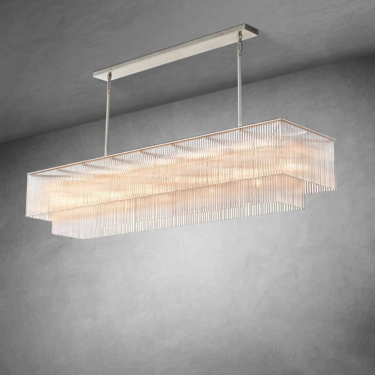 Amadeon Rectangular Chandelier 72" - Camilalamps - CA - Amadeon - RC02