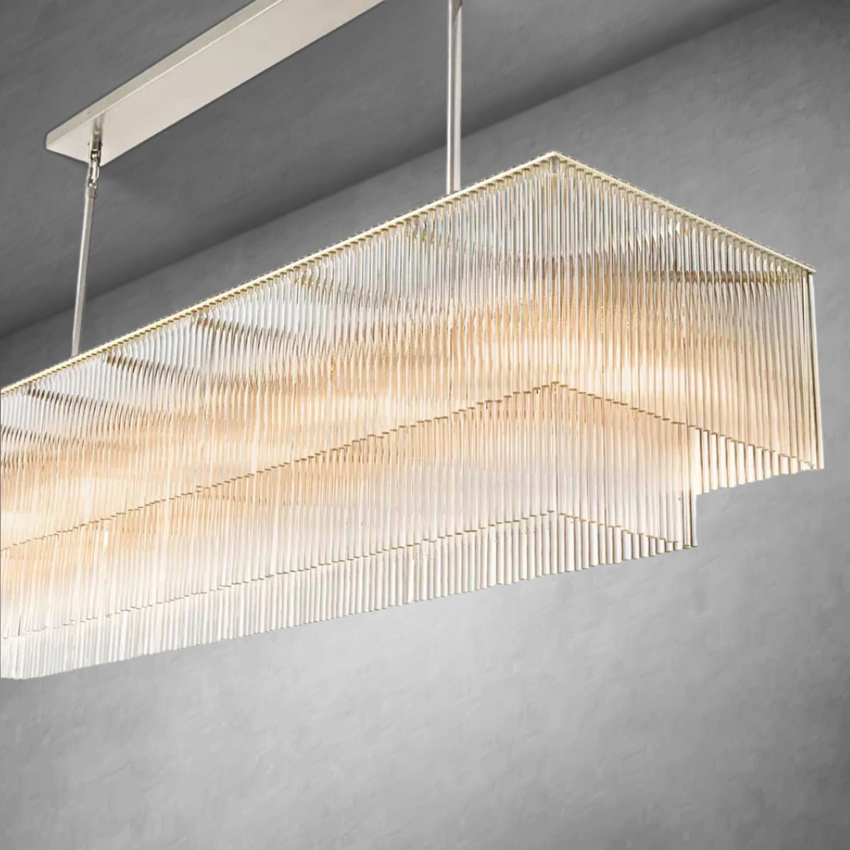 Amadeon Rectangular Chandelier 72" - Camilalamps - CA - Amadeon - RC02