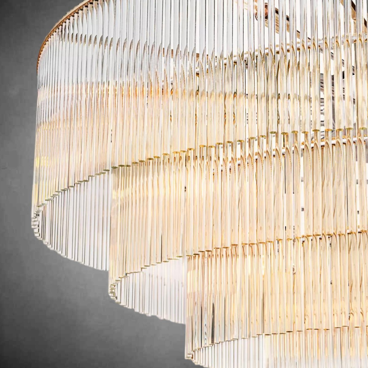 Amadeon Round Chandelier 40" - Camilalamps - CA - Amadeon - RC10