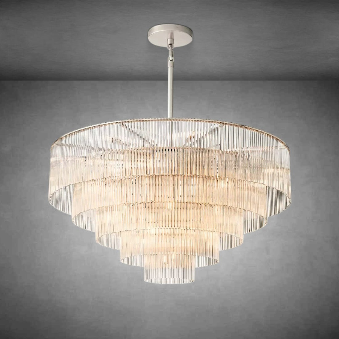 Amadeon Round Chandelier 50" - Camilalamps - CA - Amadeon - RC03