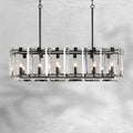 Amaya Rectangular Chandelier 12/16 Light - Camilalamps - Ca-12036H738