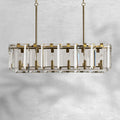 Amaya Rectangular Chandelier 12/16 Light - Camilalamps - Ca-12036H738