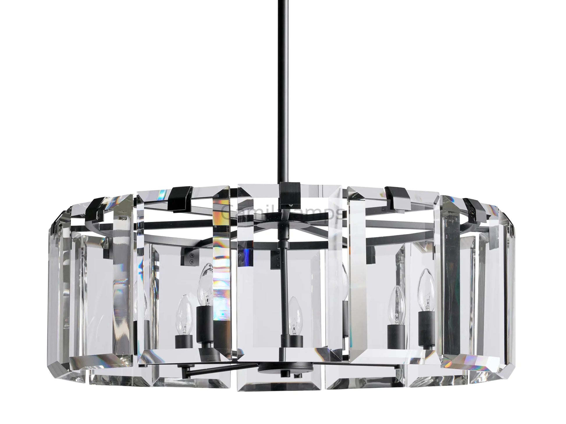 Amaya Round Chandelier 5Light 7Light - Camilalamps - CA - 2036H110