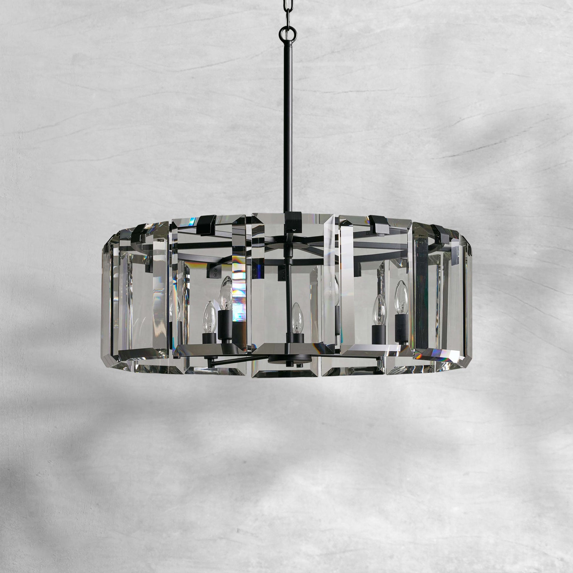 Amaya Round Chandelier 5Light 7Light - Camilalamps - Ca-12036H110
