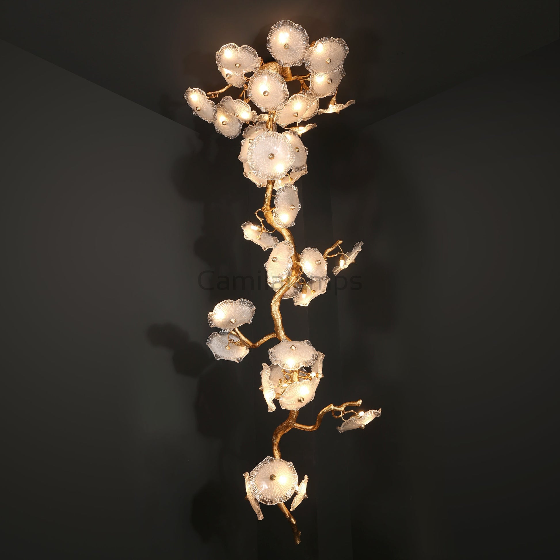 Ambrose Luxury Branch Chandelier For Staircase - Camilalamps - CAM - AM - 03