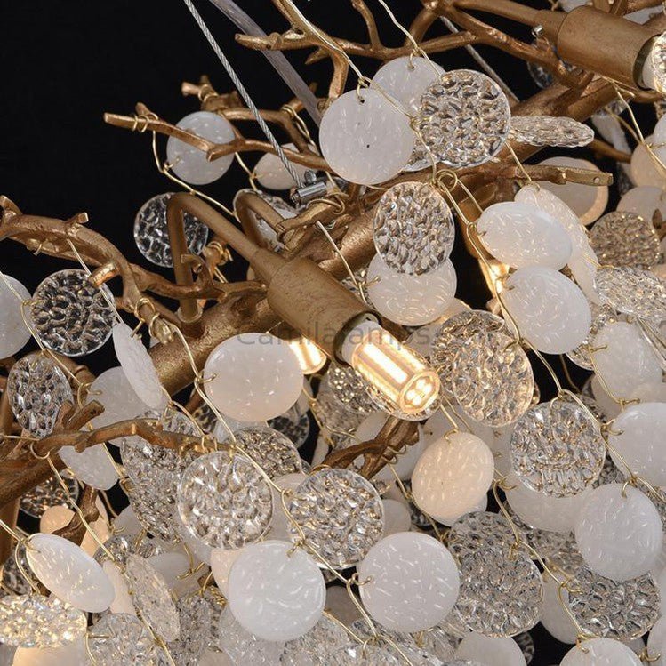 American Creative Brass Branch Chandelier - Camilalamps - Ca-1a-1471