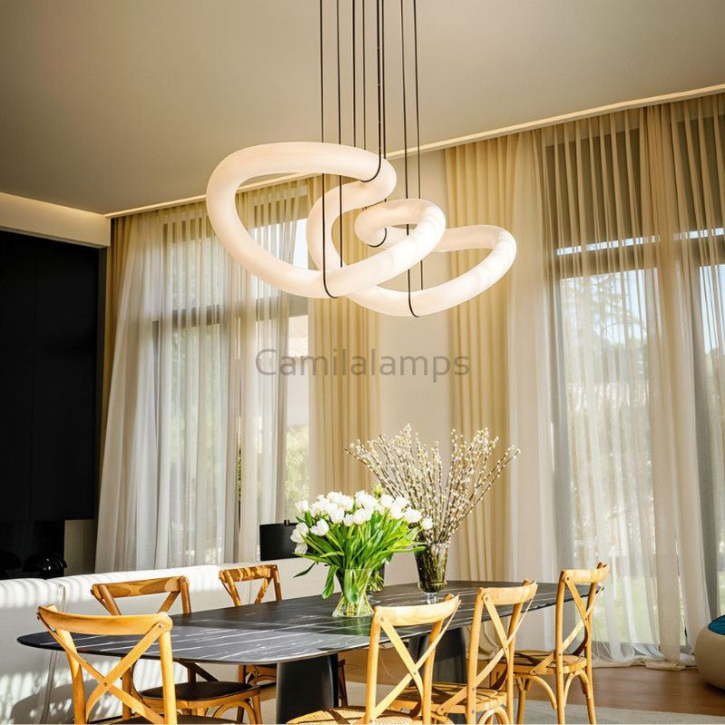 Ametris Alabaster Chandelier Light - Residence Supply