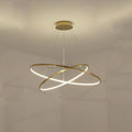 Amina Gold Multi Rings Chandelier for Lobby Villa - Camilalamps - CA - A - 234