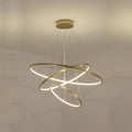 Amina Gold Multi Rings Chandelier for Lobby Villa - Camilalamps - Ca-1a-1235