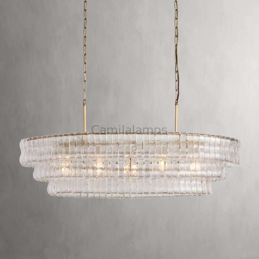Amir Oval Chandelier - Camilalamps - CA - AF - 12