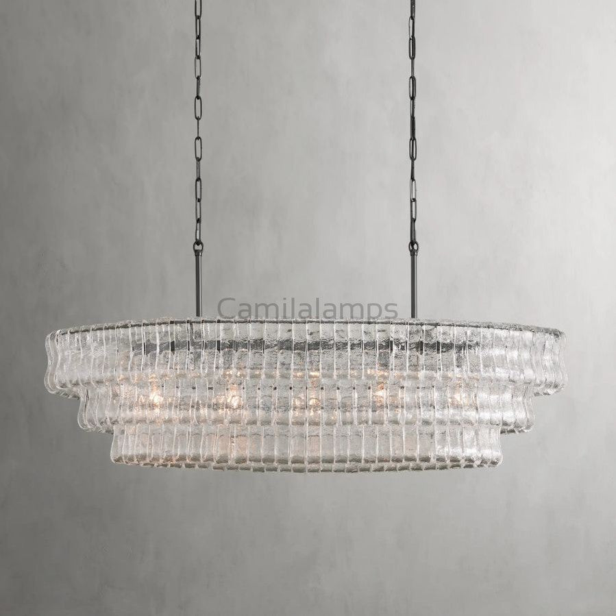 Amir Oval Chandelier - Camilalamps - CA - AF - 12