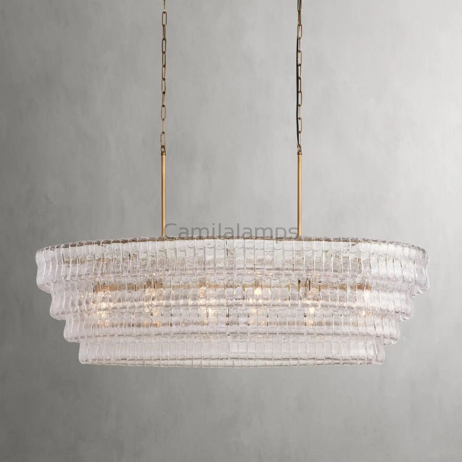 Amir Oval Chandelier - Camilalamps - CA - AF - 12