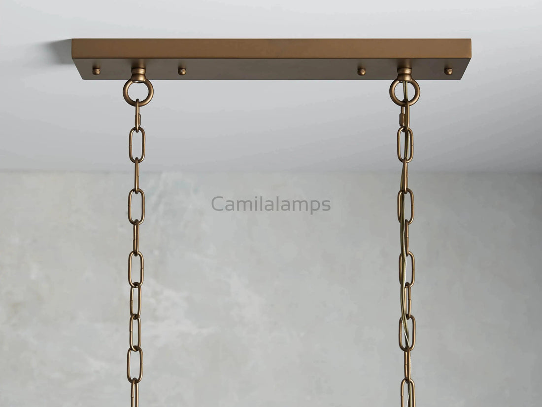 Anabella Rectangular Chandelier - Camilalamps - CA - 2036H0340