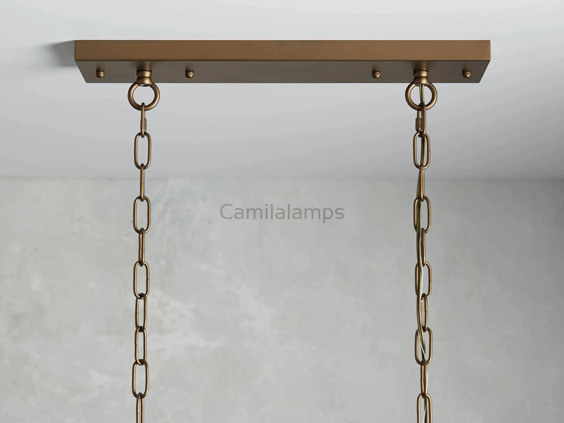 Anabella Rectangular Chandelier - Camilalamps - Ca-12036H0340