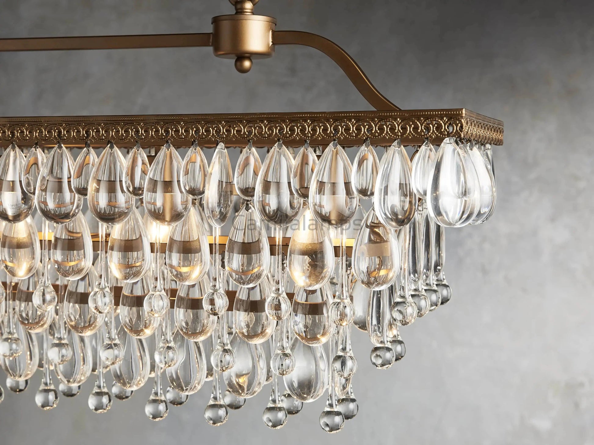 Anabella Rectangular Chandelier - Camilalamps - CA - 2036H0340