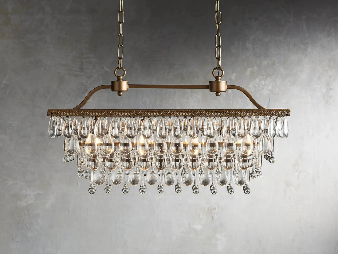 Anabella Rectangular Chandelier - Camilalamps - Ca-12036H0340