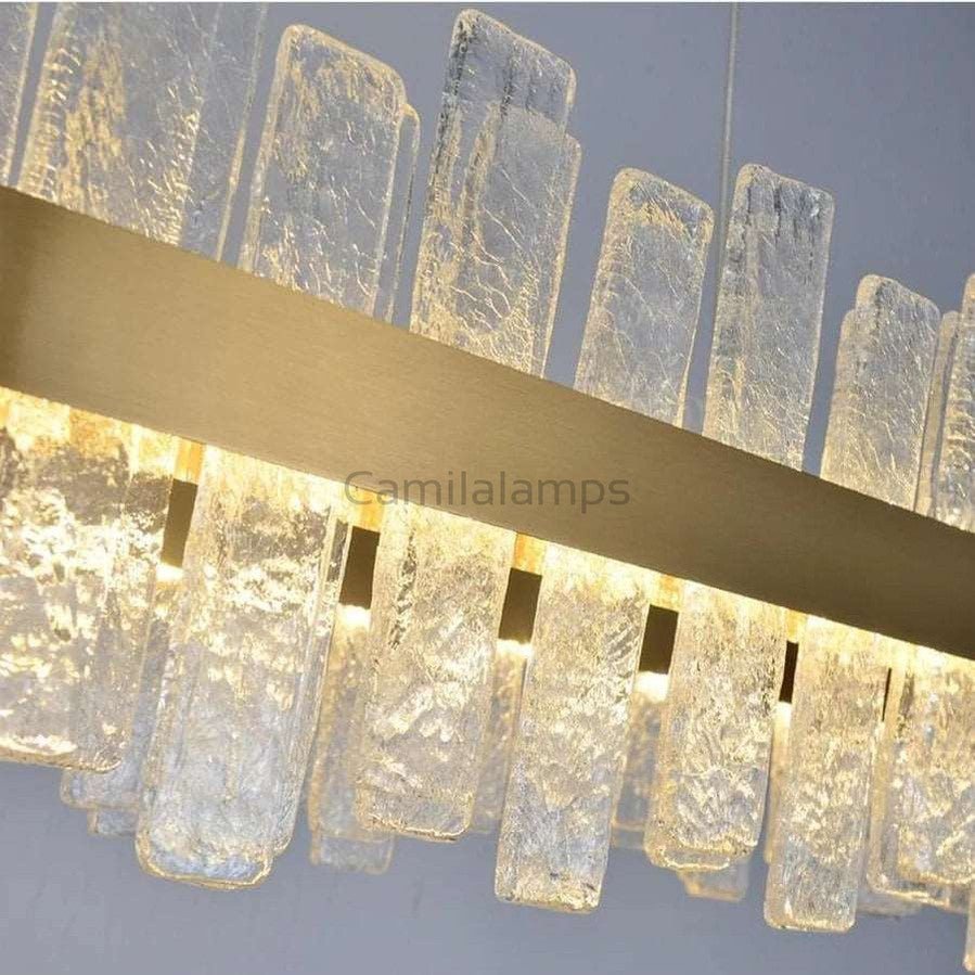 Andrea Rectangular Crystal Chandelier - Camilalamps - Ca-1a-14603