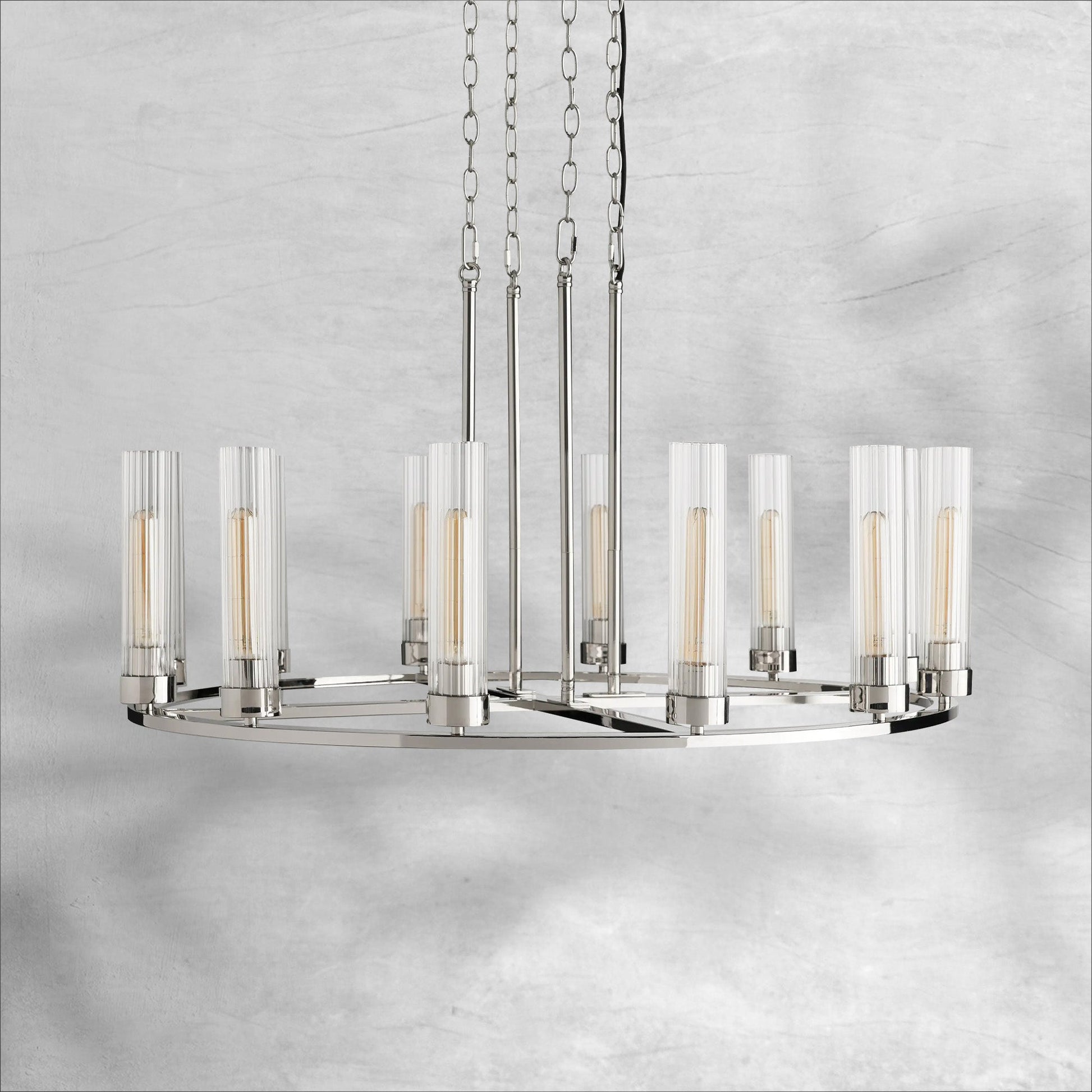 Andreas Round Chandelier 10/12 Light - Camilalamps - Ca-110031H613