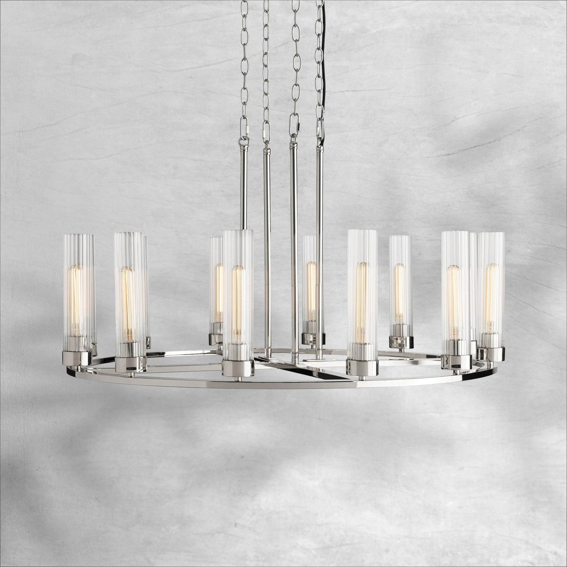 Andreas Round Chandelier 10/12 Light - Camilalamps - Ca-110031H613