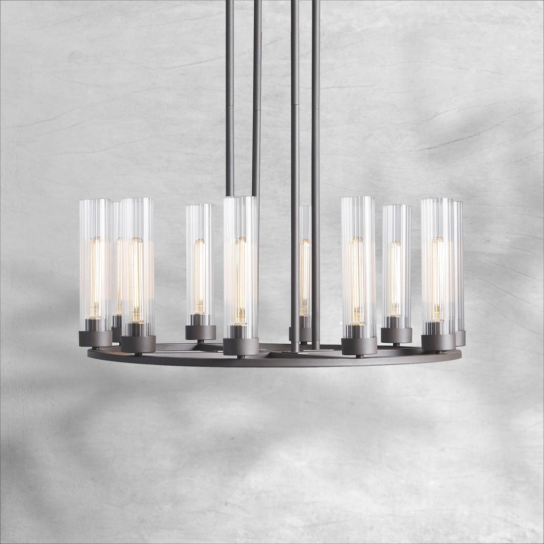 Andreas Round Chandelier 10/12 Light - Camilalamps - CA - 10031H330