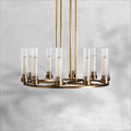 Andreas Round Chandelier 10/12 Light - Camilalamps - Ca-110031H330