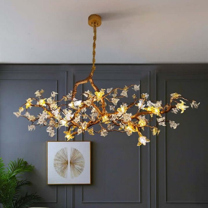 Aosta Branch Chandelier - Camilalamps - Ca-1BU2024-1C1973