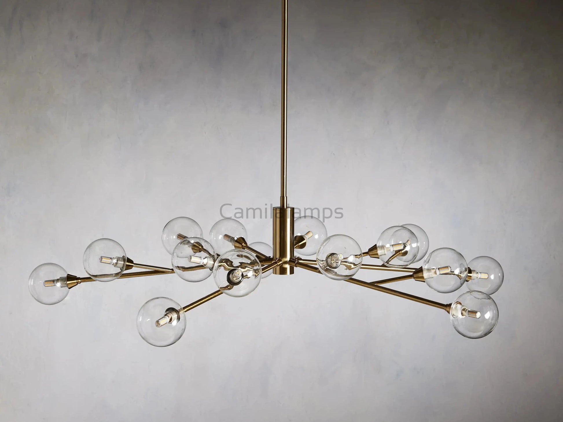 Apollo Round Chandelier 36"47"59" - Camilalamps - Ca-1662036H352