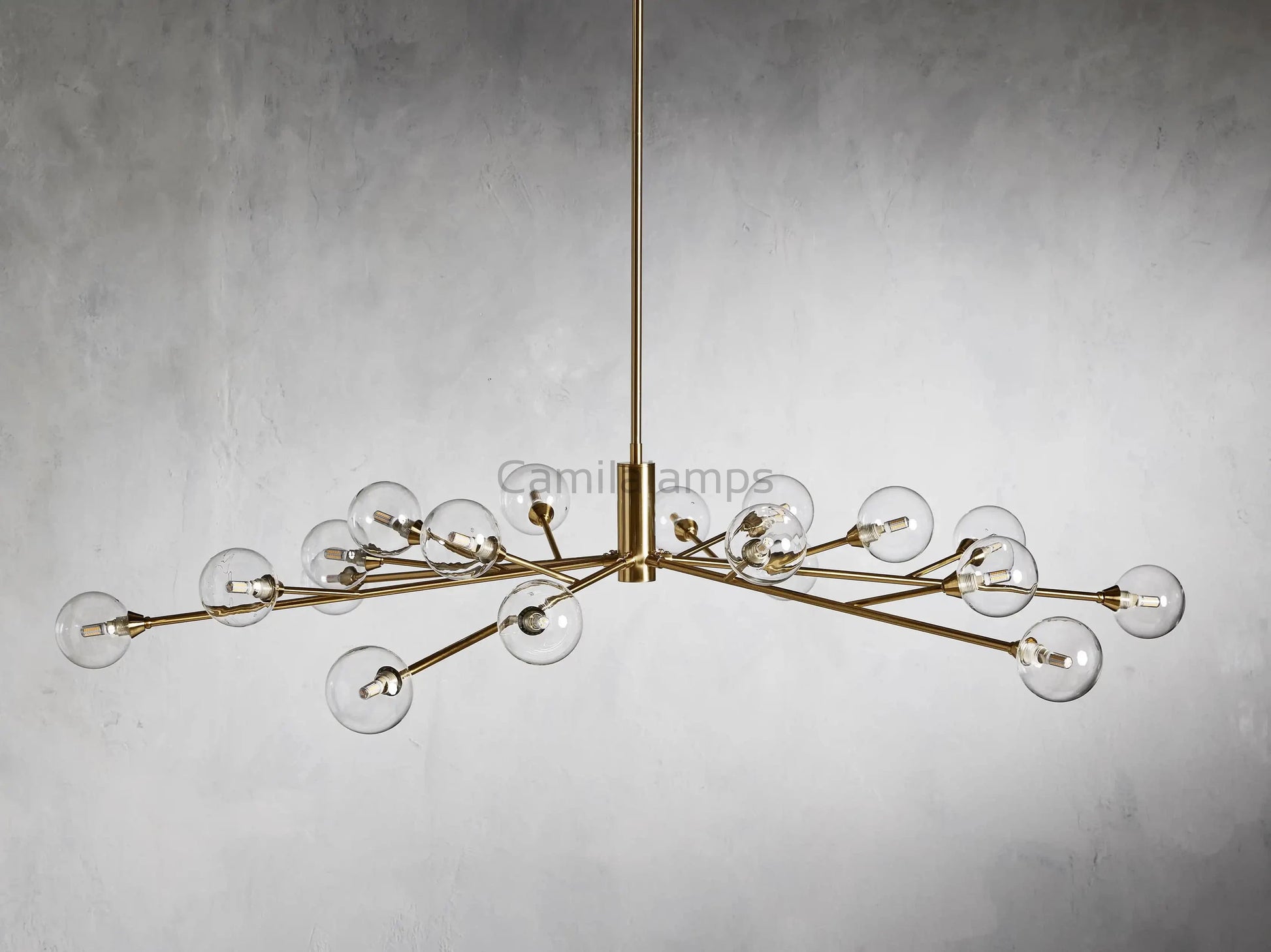 Apollo Round Chandelier 36"47"59" - Camilalamps - Ca-1662036H236