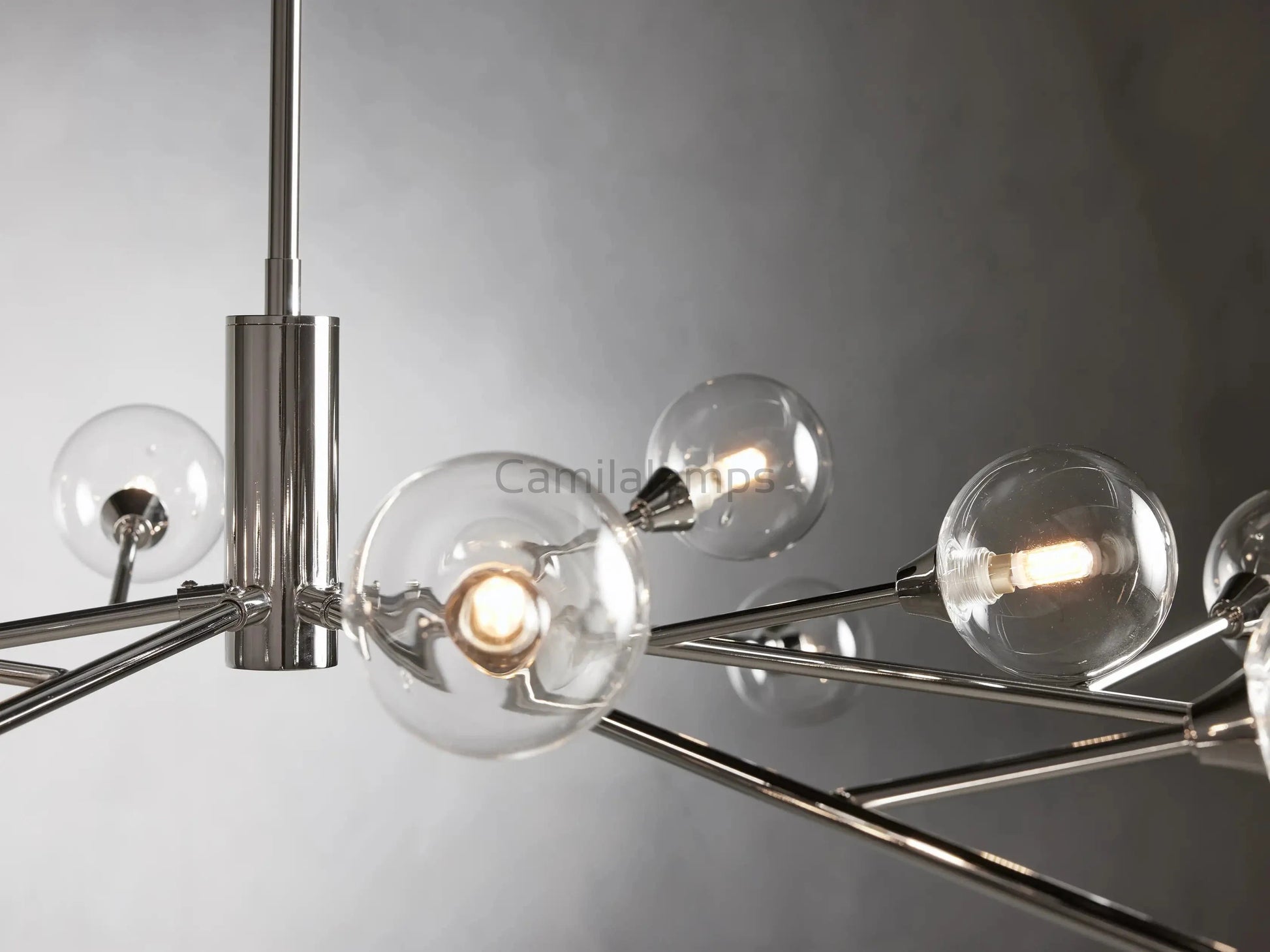 Apollo Round Chandelier 36"47"59" - Camilalamps - Ca-1662036H353