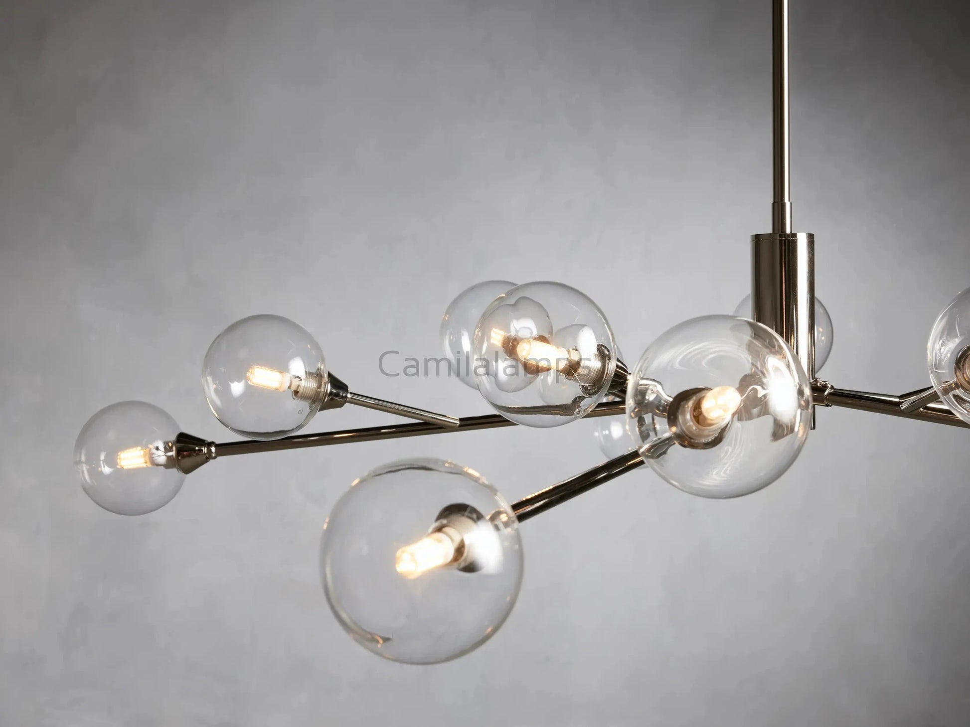 Apollo Round Chandelier 36"47"59" - Camilalamps - Ca-1662036H353