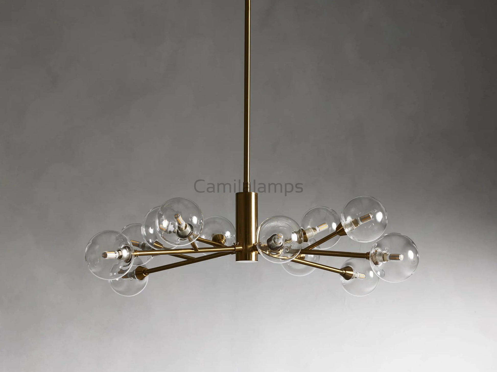 Apollo Round Chandelier 36"47"59" - Camilalamps - CA - 662036H415