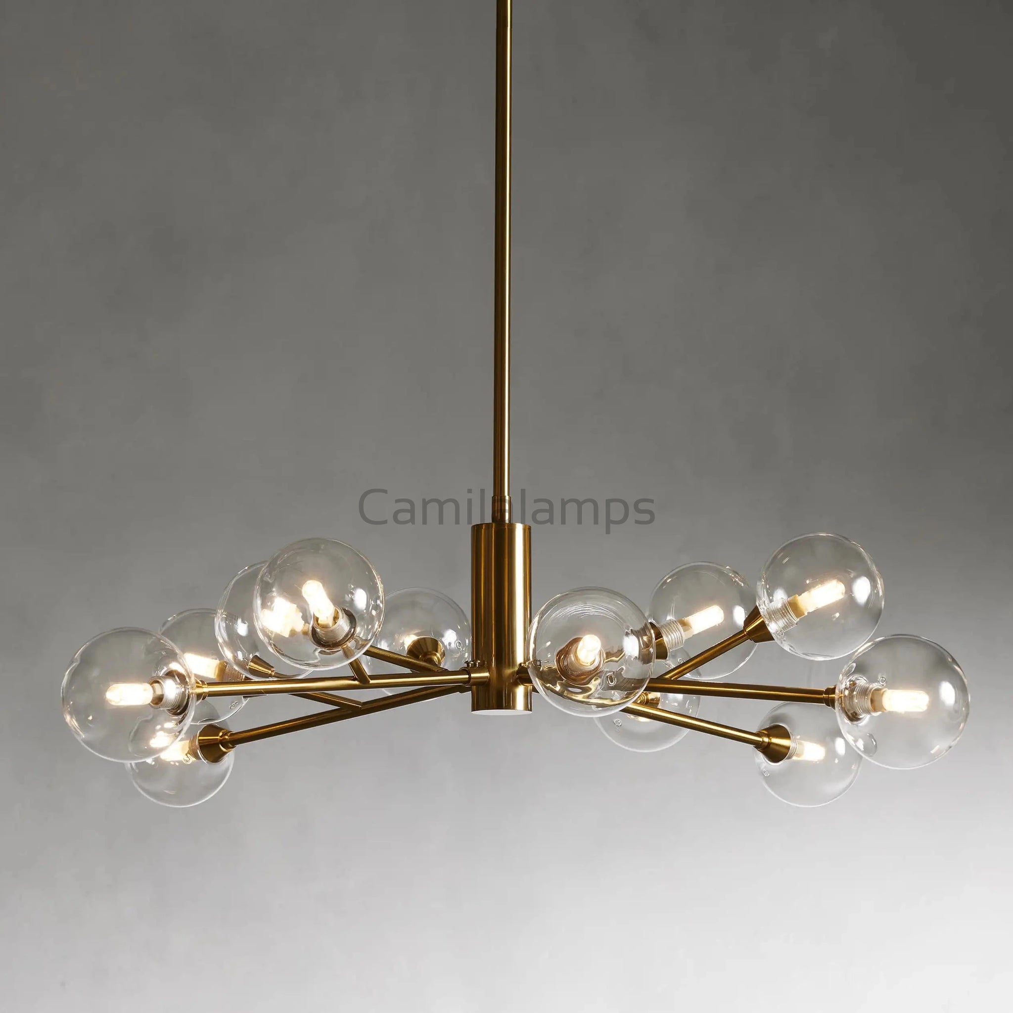 Apollo Round Chandelier 36"47"59" - Camilalamps - CA - 662036H415