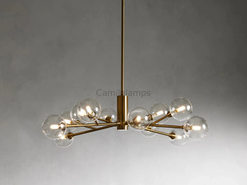 Apollo Round Chandelier 36"47"59" - Camilalamps - Ca-1662036H415
