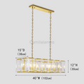 Apricity Crystal Rectangular Chandelier - Camilalamps - Ca-1LI2024-1C5835