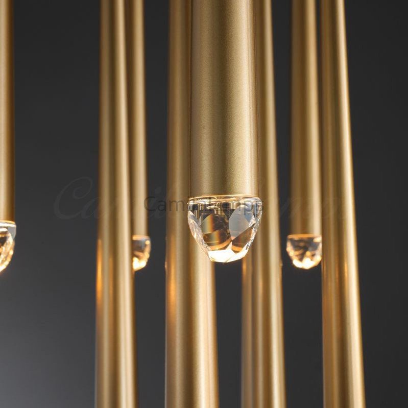 Aquitain Round Chandelier 18", 24", 30", 48", Staircase Light - Camilalamps - CAM1248