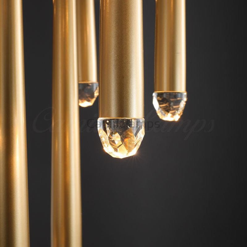 Aquitain Round Chandelier 18", 24", 30", 48", Staircase Light - Camilalamps - CAM1248