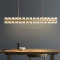 Arcachen Crystal Linear Chandelier 54