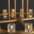 Arcachen Crystal Modern Round Two - Tier Chandelier 60