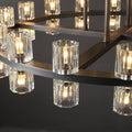 Arcachen Crystal Modern Round Two - Tier Chandelier 60