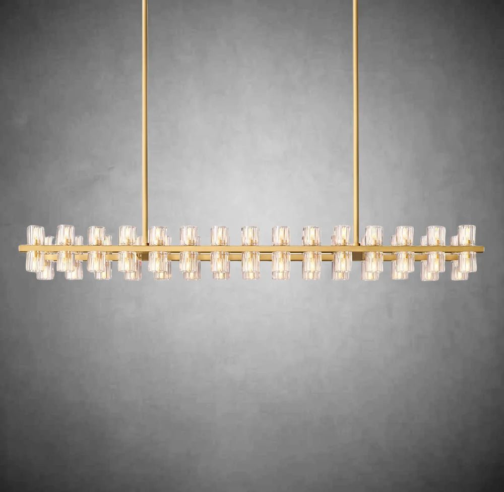 Arcachon Crystal Rectangular Chandelier48" 54" 72" - Camilalamps - Ca-1CH10254-11