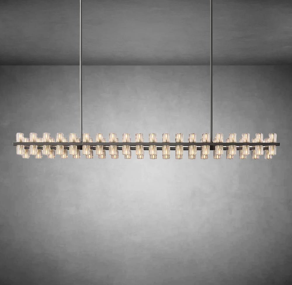 Arcachon Crystal Rectangular Chandelier48" 54" 72" - Camilalamps - Ca-1CH10272-12