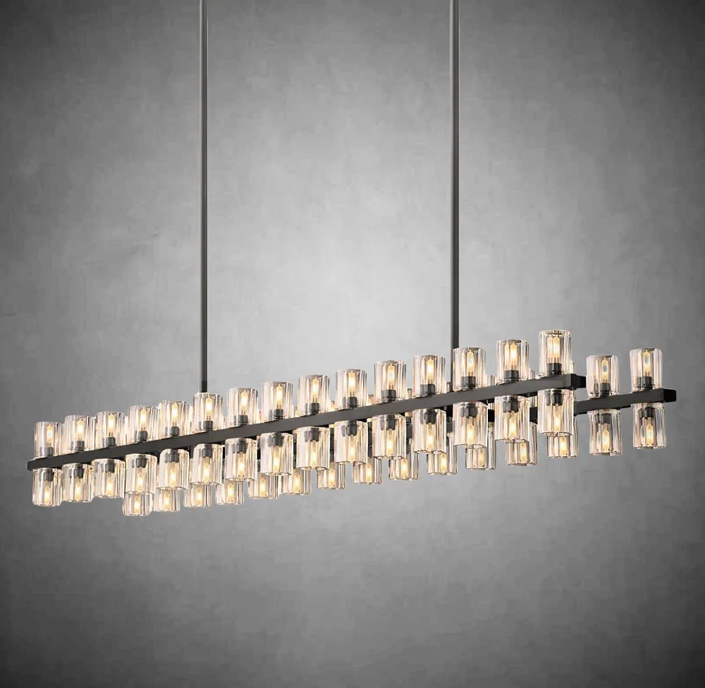 Arcachon Crystal Rectangular Chandelier48" 54" 72" - Camilalamps - Ca-1CH10254-13