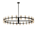 Arcachen Crystal Round Chandelier 36