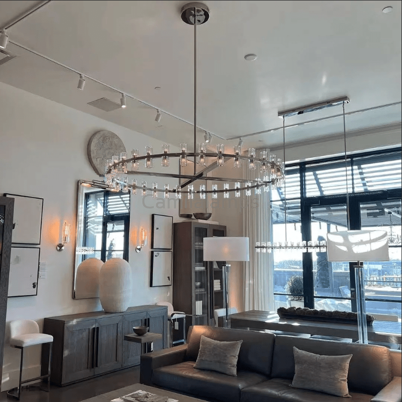 Arcachen Crystal Round Chandelier 36", 48", 60" - Camilalamps - CAM1124