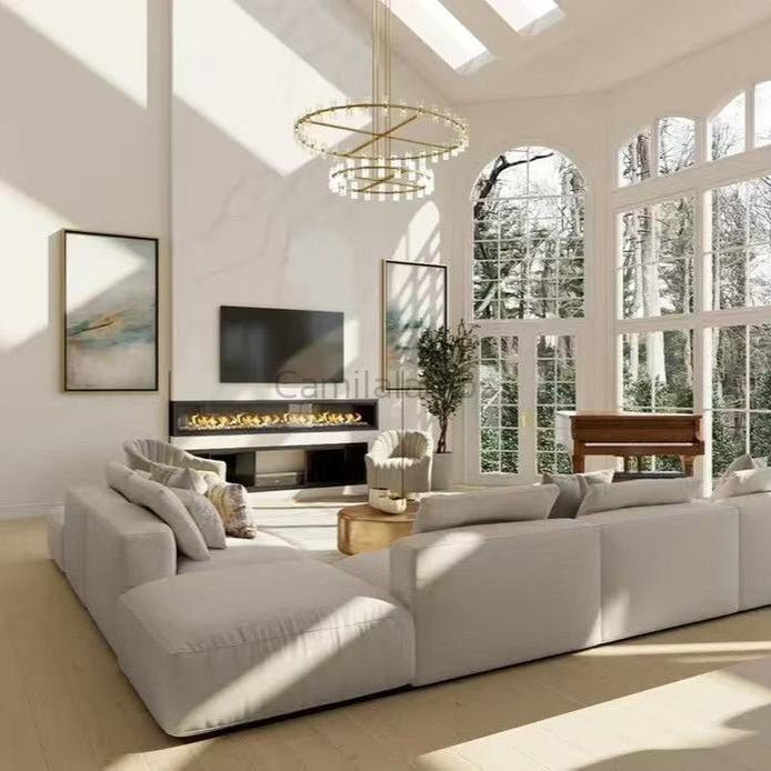 Arcachon Crystal 2 - Tier Round Chandelier 60“ - Camilalamps - CA - CH1022T60 - 1