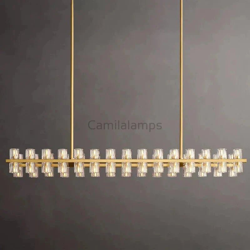 Arcachon Crystal Rectangular Chandelier48" 54" 72" - Camilalamps - Ca-1CH10254-12