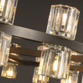 Arcachon Crystal Rectangular Chandelier48