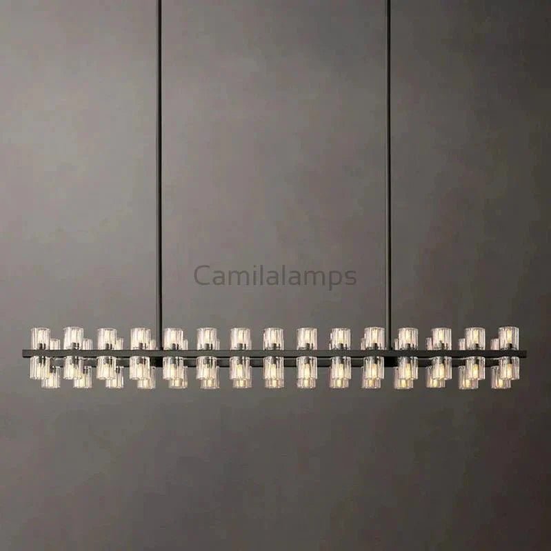 Arcachon Crystal Rectangular Chandelier48" 54" 72" - Camilalamps - Ca-1CH10254-12