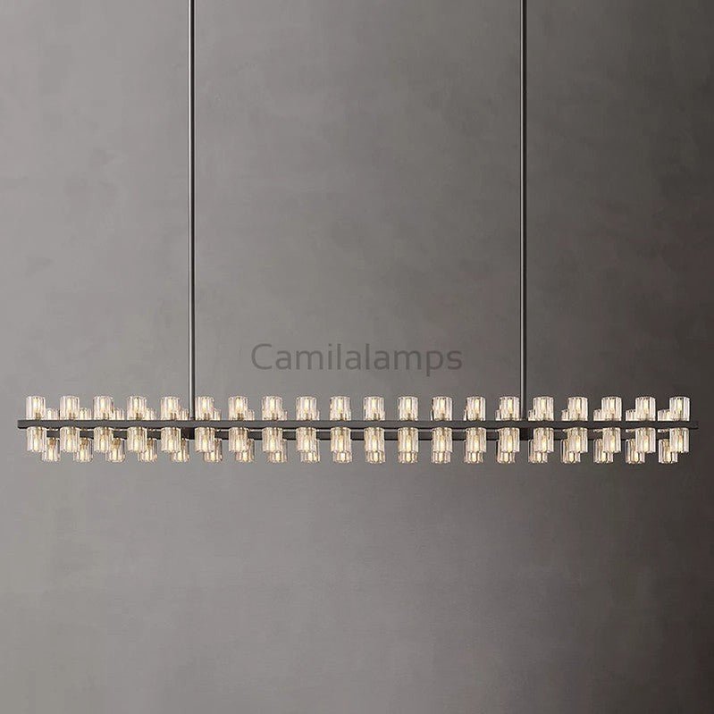 Arcachon Crystal Rectangular Chandelier48" 54" 72" - Camilalamps - Ca-1CH10254-12